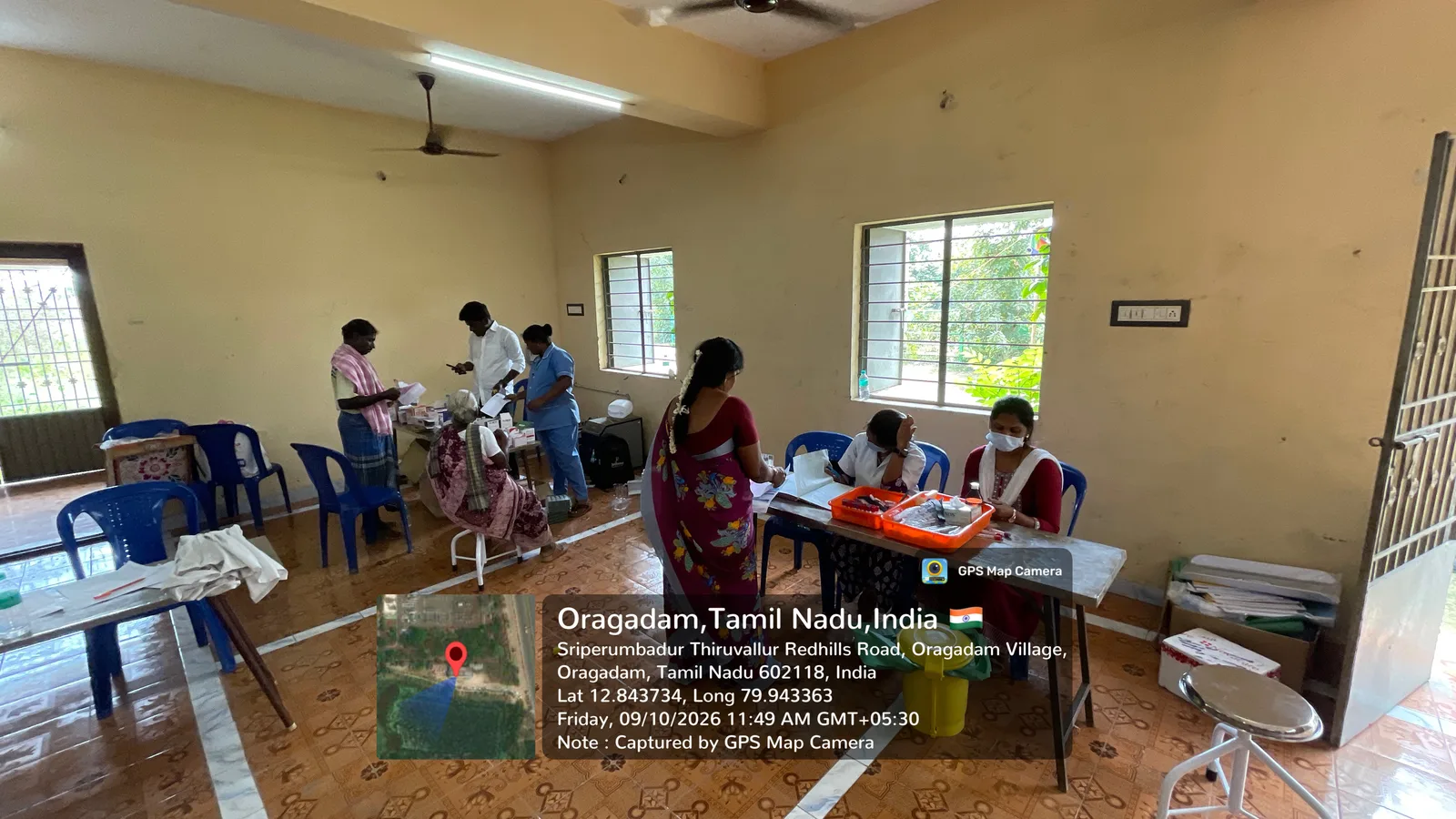 Oragadam Screening Camp